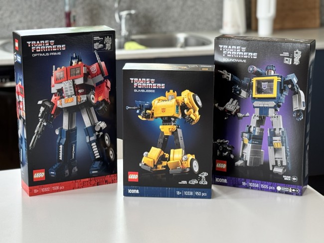 레고 트랜스포머 대결