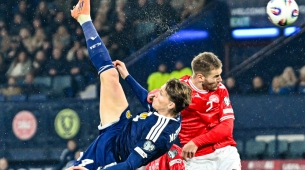 스코틀랜드가 28년 만에 덴마크를 4-2로 꺾으며 월드컵에 복귀하다