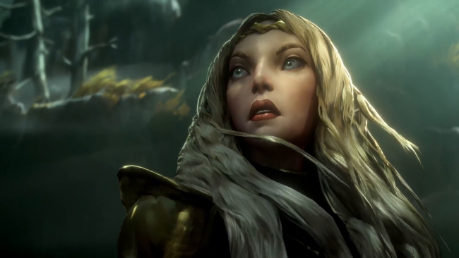 No Rest for the Wicked 스위치 2에서 실행 중인 모습