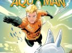 Aquaman 최신 마블 인피니티 코믹에서 랜드 샤크 제프와 팀을 이룬다