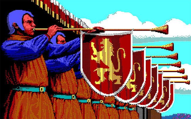Defender of the Crown의 간략한 역사 - Amiga의 첫 진정한 대형 블록버스터