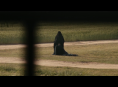 The Woman in the Yard 의 두 번째 예고편에 있는 "There's a woman in the yard"