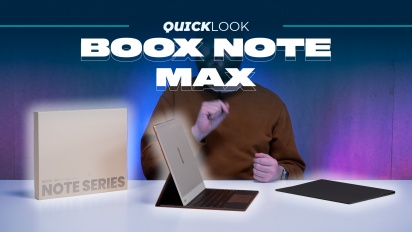 Boox Note Max (Quick Look) - 확장적 사고를 위해
