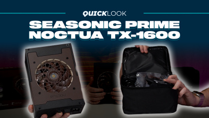Seasonic Prime TX-1600 Noctua Edition (Quick Look) - 조용한 작전
