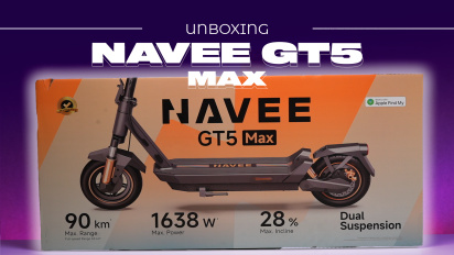 Navee GT5 Max Urban Electric Scooter - 언박싱