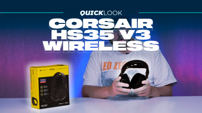 Corsair HS35 v3 Wireless Gaming Headset (Quick Look) - 향상된 편안함