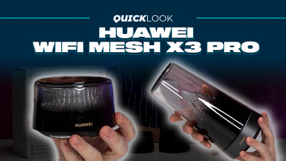 Huawei WiFi Mesh X3 Pro (Quick Look) - 빛나고 빠르게