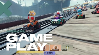 Mario Kart World (게임 플레이) - GameChat Gamereactor 편집기의 광기